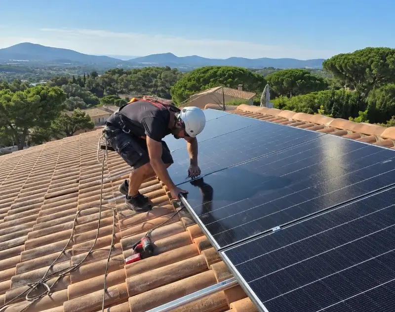 Installateur panneaux solaires Cornillon — pose photovoltaïque sur toiture