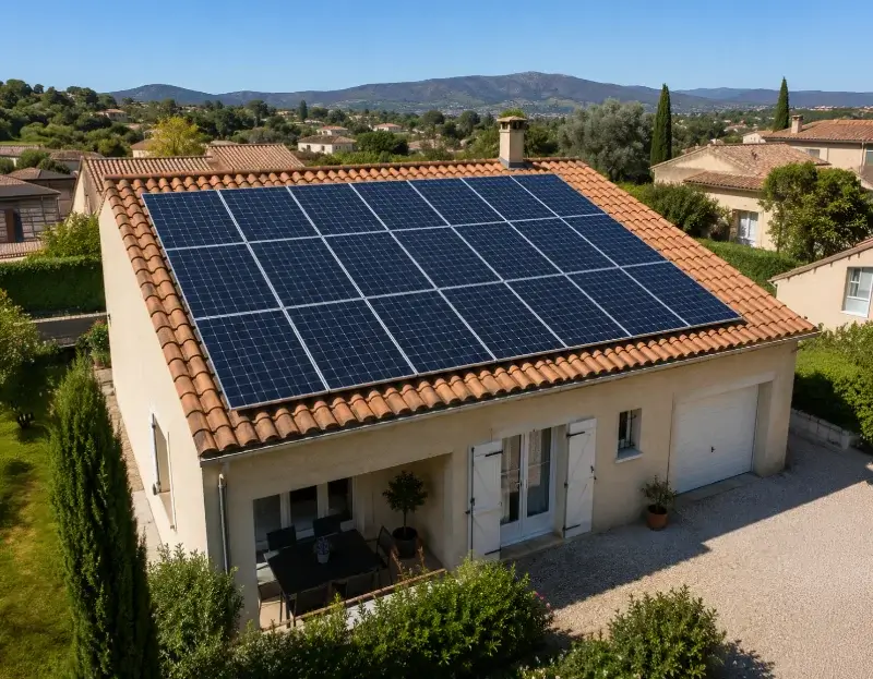 Prime à l'autoconsommation panneaux solaires Cornillon — aide financière de l'État